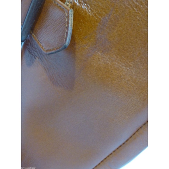 Amalfi Cognac Leather Mid Calf Boot Made in Italy - Picture 8 of 8